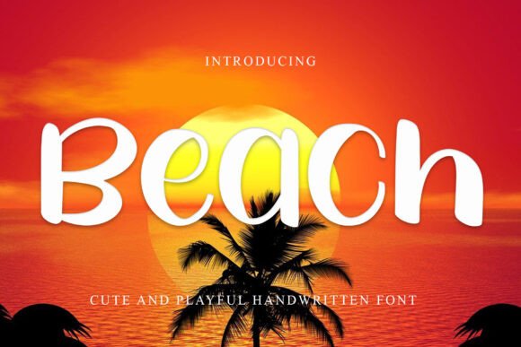 Preview of Beach Font