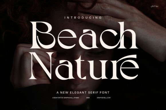 Preview of Beach Nature Font
