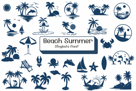 Main preview of Beach Summer Font