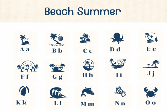 Thumbnail 2 of Beach Summer Font