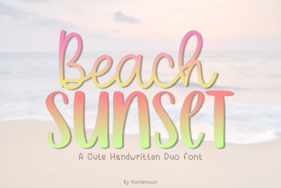 Main preview of Beach Summer Font