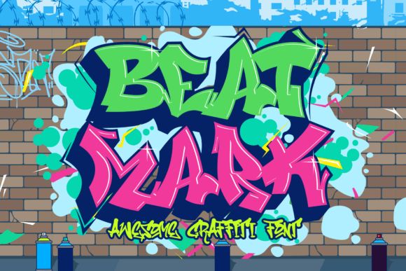 Main preview of Beat Mark Font