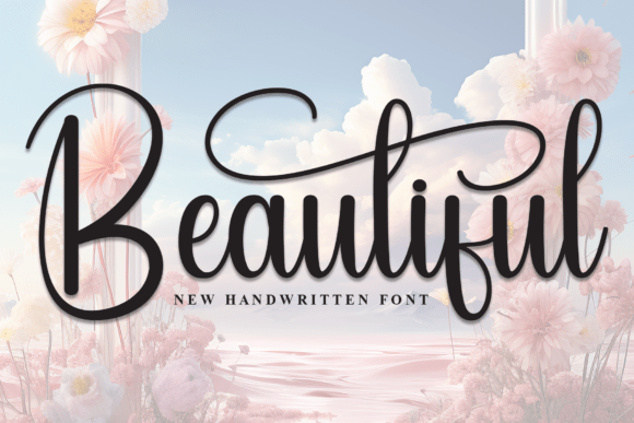 Main preview of Beautiful Font
