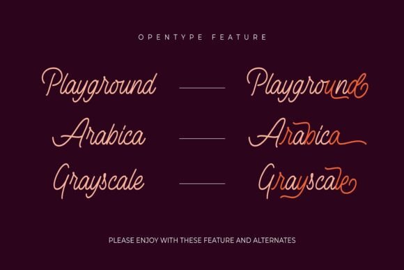 Thumbnail 2 of Beautiful Oklahoma Font
