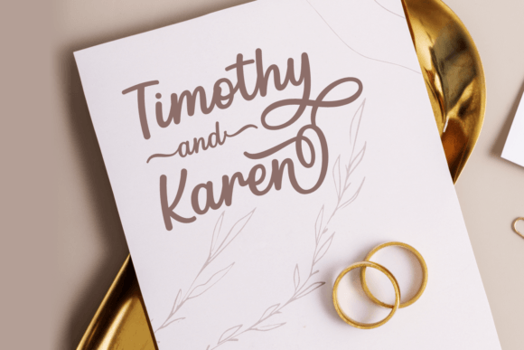 Thumbnail 4 of Beautiful Regina Font