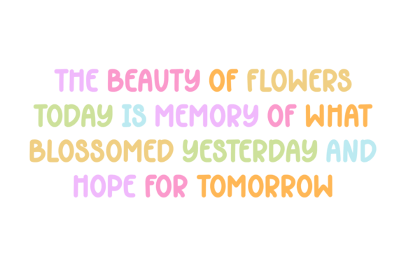 Thumbnail 2 of Beauty Flower Font