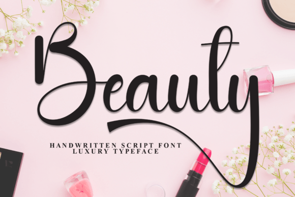 Main preview of Beauty Font