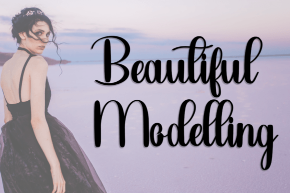 Thumbnail 4 of Beauty Handwriting Font