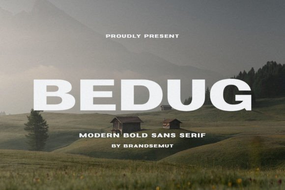 Preview of Bedug Font