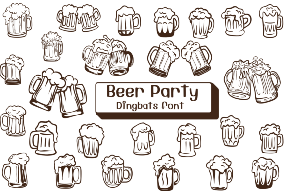 Preview of Beer Party Font