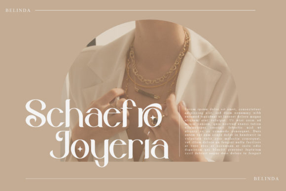 Thumbnail 4 of Belinda Font