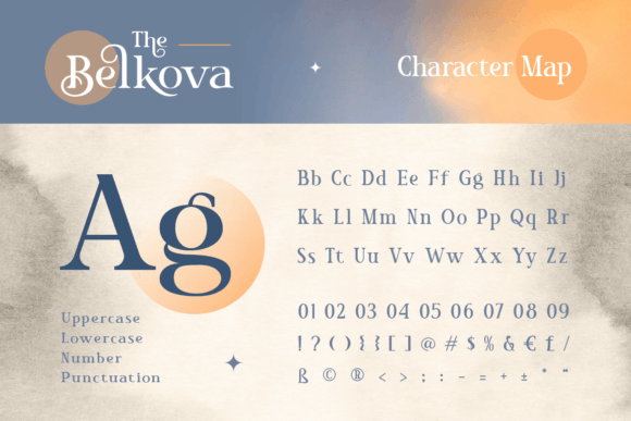Thumbnail 2 of Belkova Font