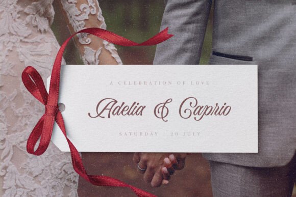 Thumbnail 2 of Bella Elegante Font