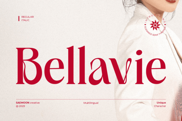 Preview of Bellavie Font