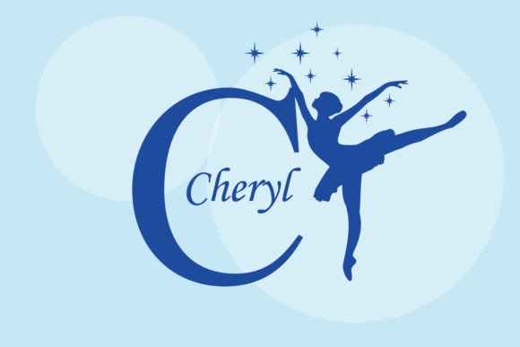 Thumbnail 2 of Bellerina Monogram Font
