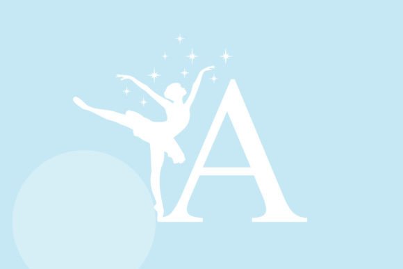 Thumbnail 4 of Bellerina Monogram Font