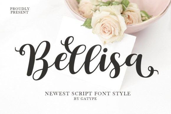 Main preview of Bellisa Font