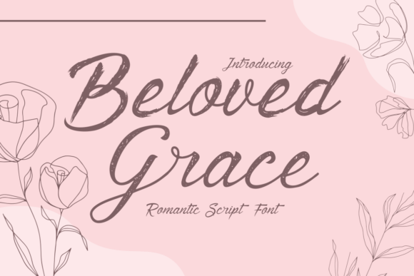 Preview of Beloved Grace Font