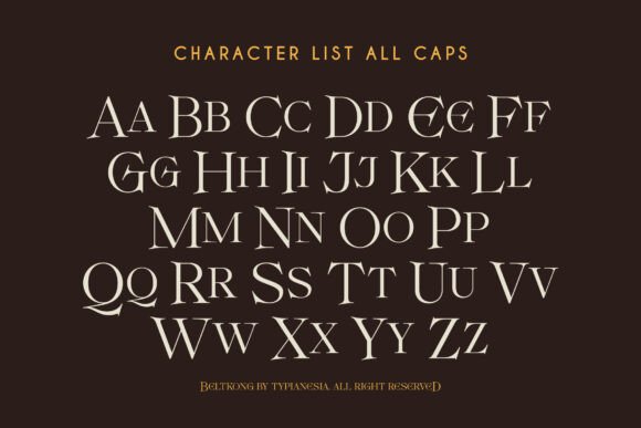 Thumbnail 2 of Beltkong Font