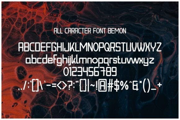 Thumbnail 2 of Bemon Font