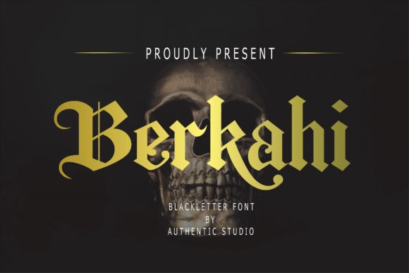 Preview of Berkahi Font