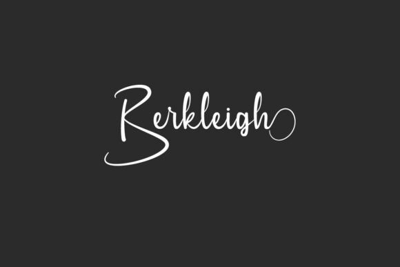 Preview of Berkleigh Font