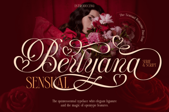 Preview of Berlyana Sensual Font