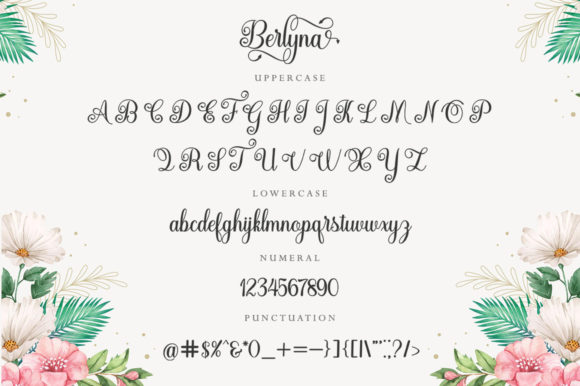 Thumbnail 4 of Berlyna Font