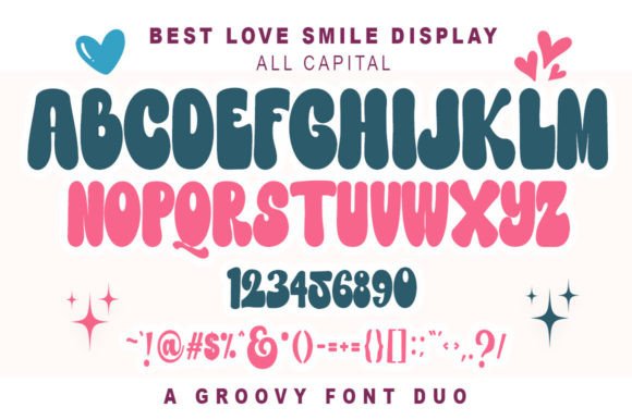 Thumbnail 4 of Best Love Smile Duo Font