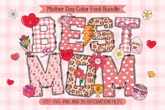 Preview of Best Mom Font