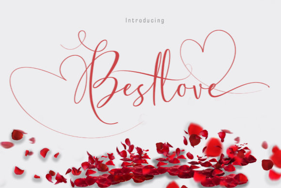 Preview of Bestlove Font