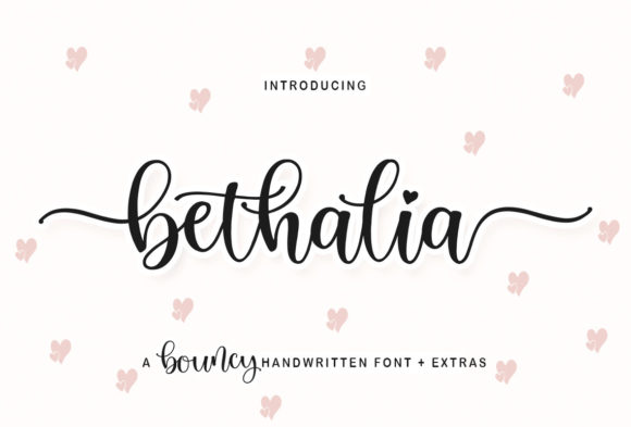 Preview of Bethalia Font