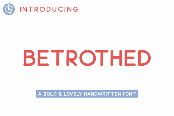Preview of Betrothed Font