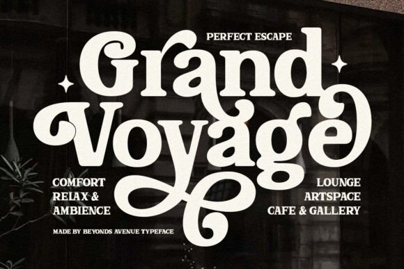 Thumbnail 3 of Beyonds Avenue Font