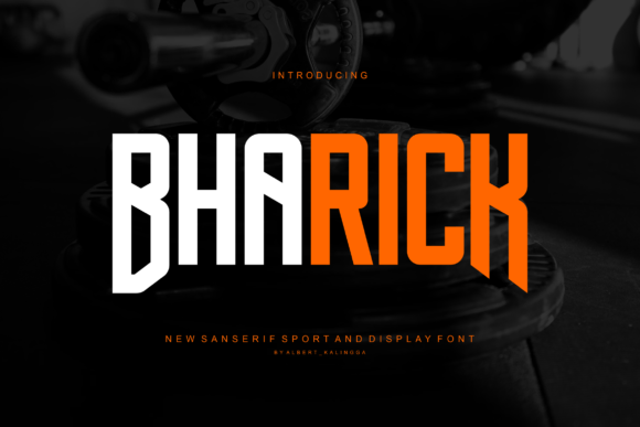 Preview of Bharick Font