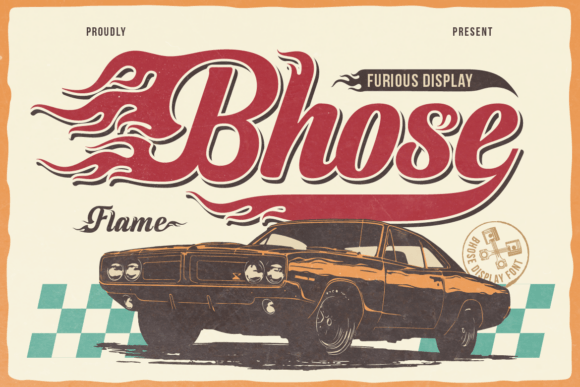 Preview of Bhose Font