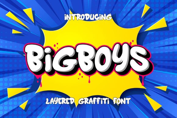 Preview of Bigboys Font
