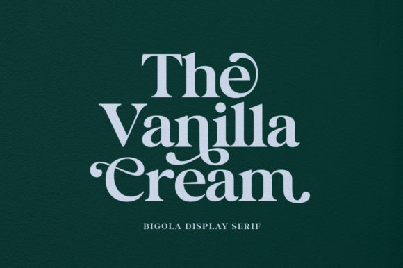 Thumbnail 2 of Bigola Font