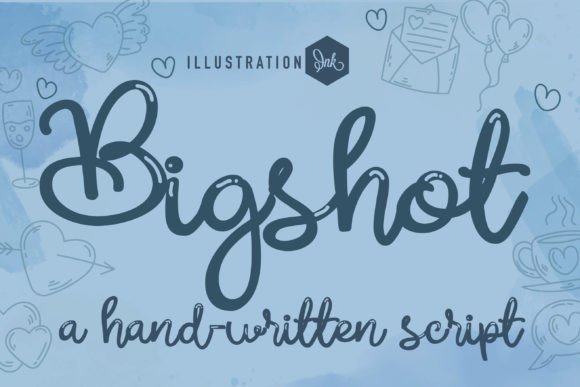 Preview of Bigshot Font