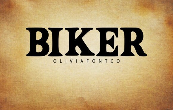 Preview of Biker Font
