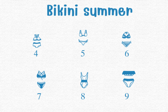 Thumbnail 4 of Bikini Summer Font