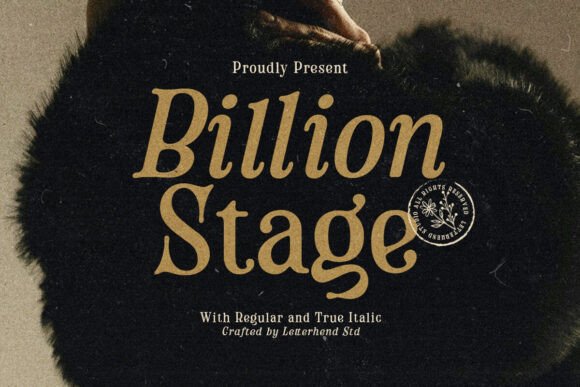 Preview of Billion Stage Font