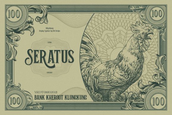 Thumbnail 4 of Billy Money Font