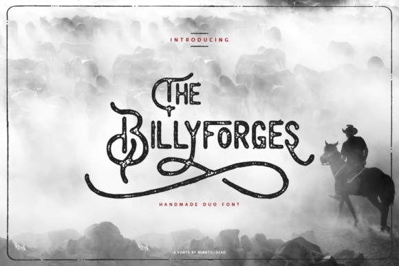 Preview of Billyforges Font