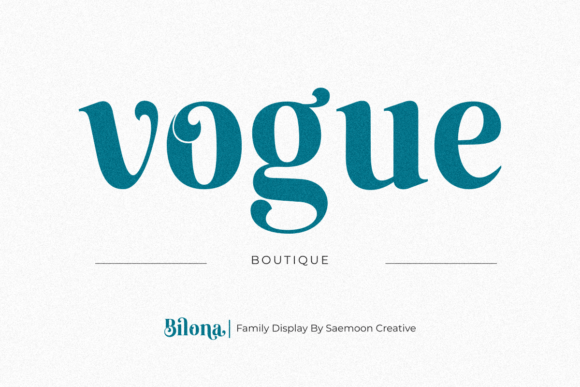 Thumbnail 3 of Bilona Font