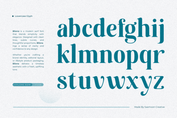 Thumbnail 4 of Bilona Font