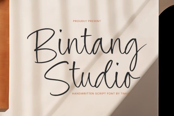 Preview of Bintang Studio Font