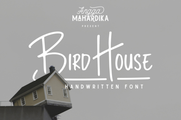 Preview of Bird House Font