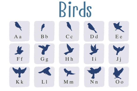 Thumbnail 2 of Birds Font