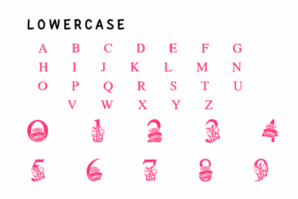 Thumbnail 3 of Birthday Cake Font